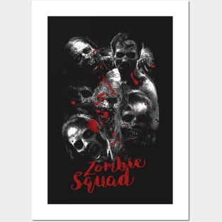 Halloween zombie squad Posters and Art